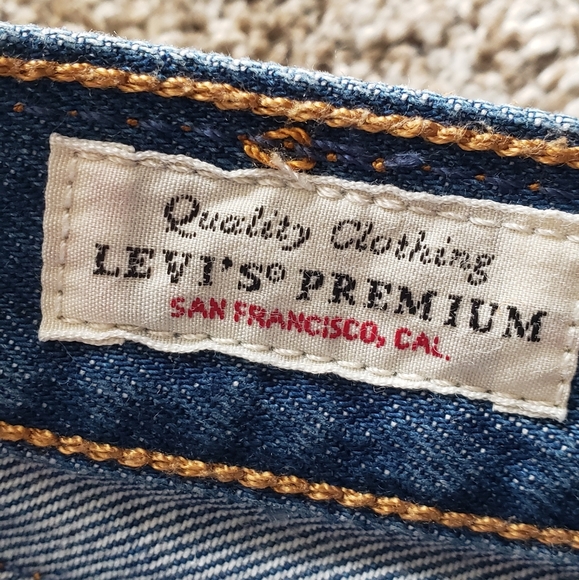 Levi's 501 Shorts high waist daisy Duke size 31 - Picture 6 of 9